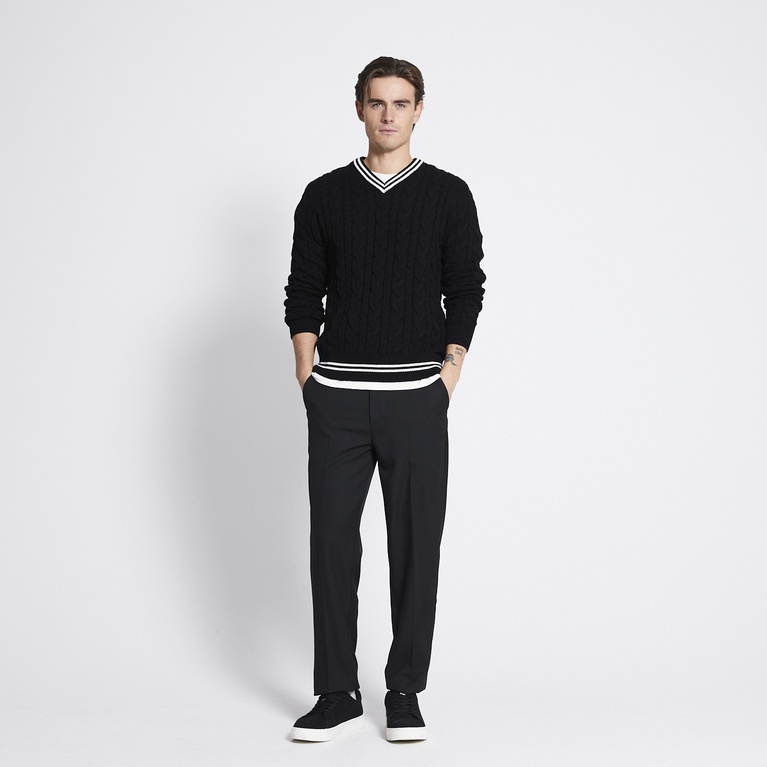 Cable-knit sweater "Ash"